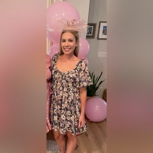 En Saison Floral Print Dress